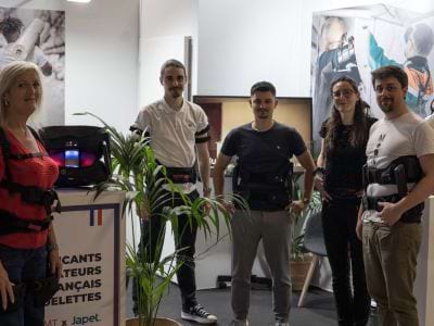 Exosquelette Préventica - Notre équipe et notre stand à préventica strasbourg